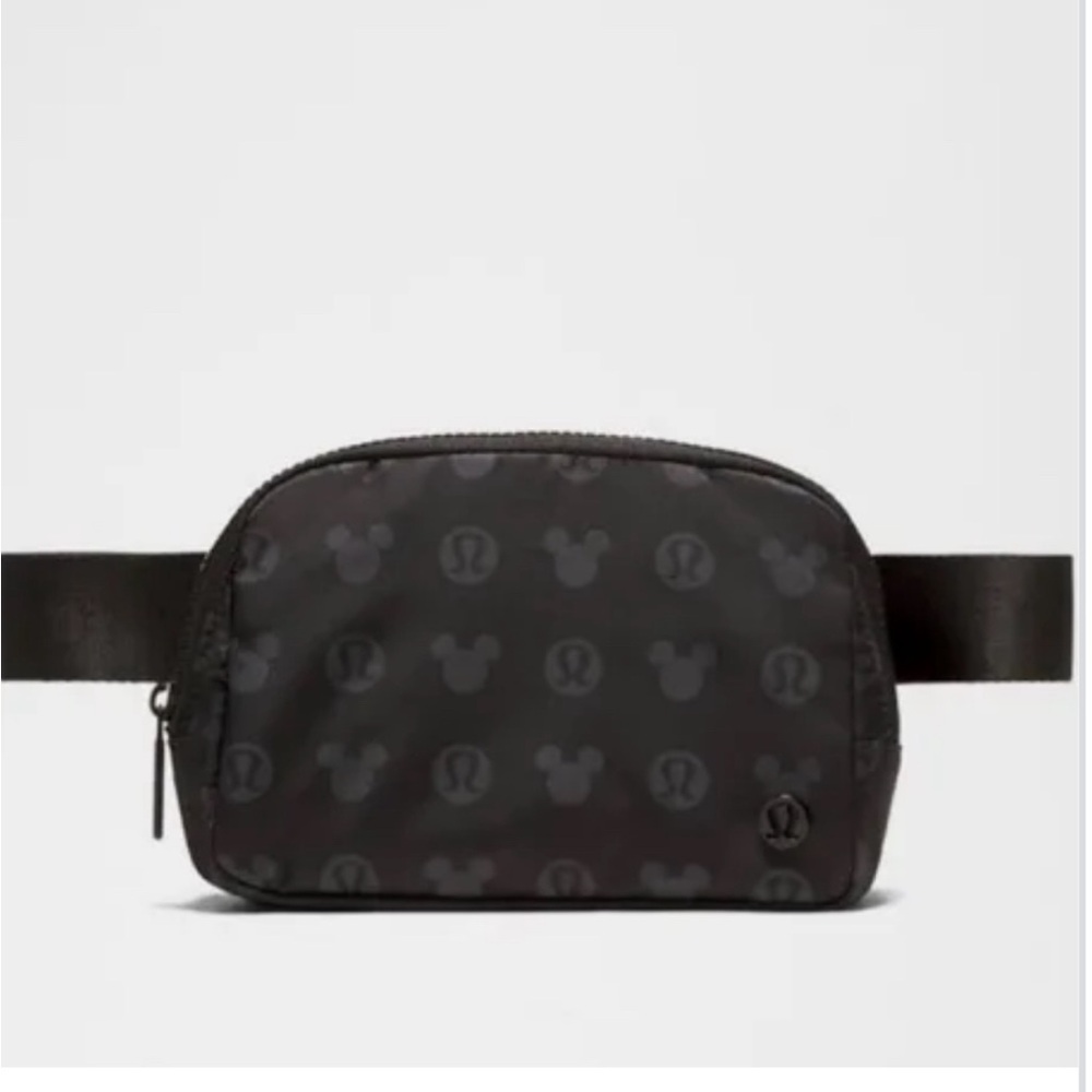 Lululemon Disney Black belt bag